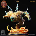 3D Printed Clay Cyanide Epic of Gilgamesh Set Enlil 28 32 mm D&D