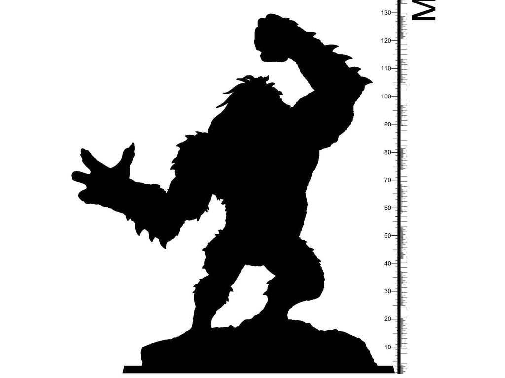 3D Printed Clay Cyanide Epic of Gilgamesh Set Humbaba 28 32 mm D&D