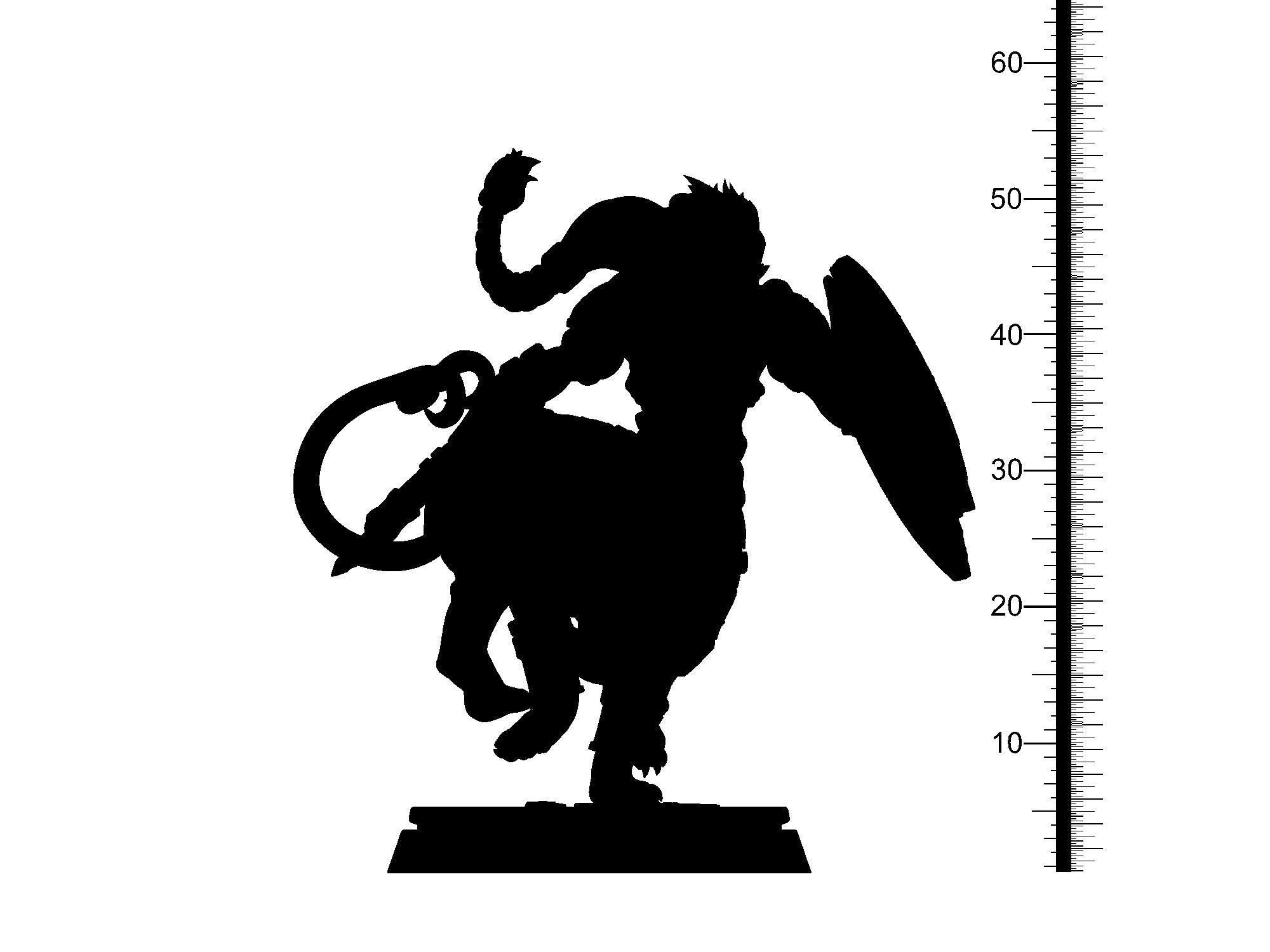 3D Printed Clay Cyanide Epic of Gilgamesh Set Sarru-sa-izzu 28 32 mm D&D