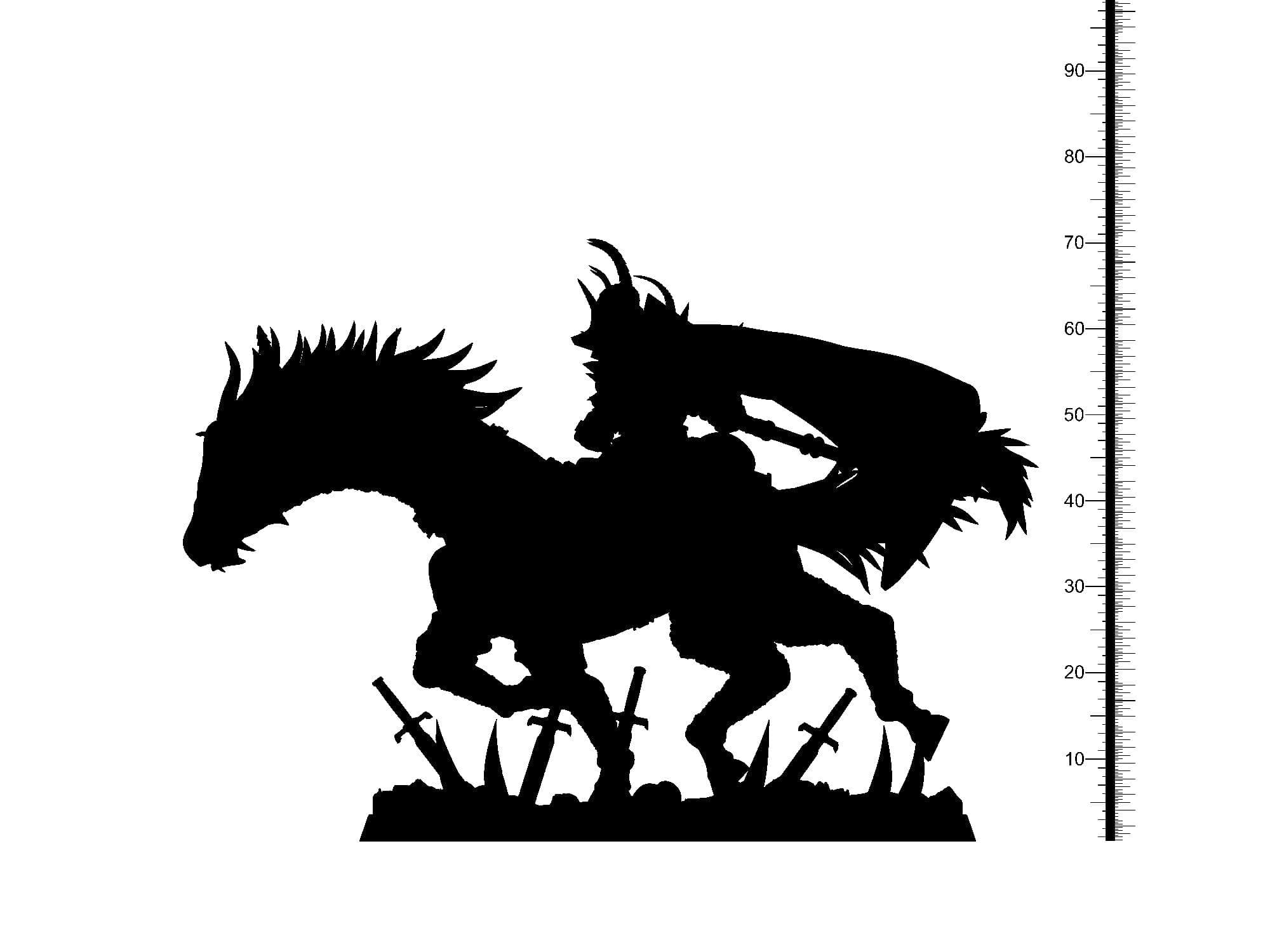 3D Printed Clay Cyanide Faction Dreadblood Ravegers Rendered Images Promo Renders 28 32 mm D&D
