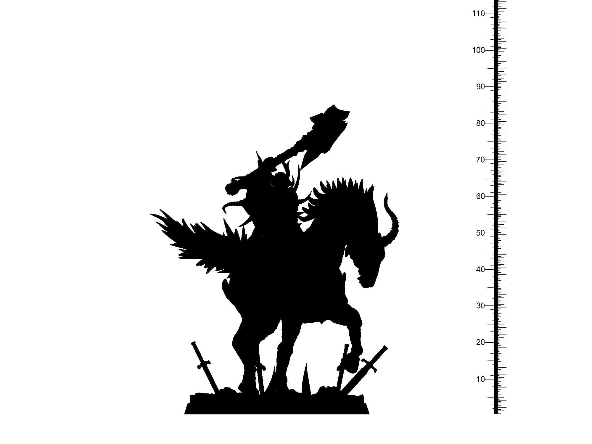 3D Printed Clay Cyanide Faction Dreadblood Ravegers Rendered Images Promo Renders 28 32 mm D&D