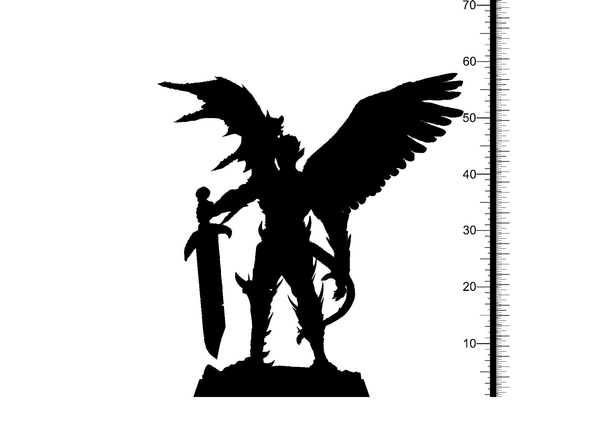 3D Printed Clay Cyanide Fallen Watchers Factions Tribes Ragnarok D&D