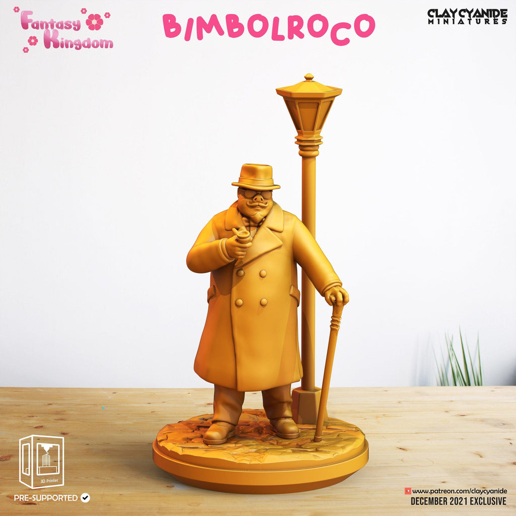 3D Printed Clay Cyanide Fantasy Kingdom - Bimbolroco 28mm 32mm D&D