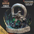 3D Printed Clay Cyanide Fujin God of Wind Japanese Deities Ragnarok D&D