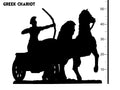 3D Printed Clay Cyanide Greek Chariot Greek Mythology Part 2 28 32 mm D&D
