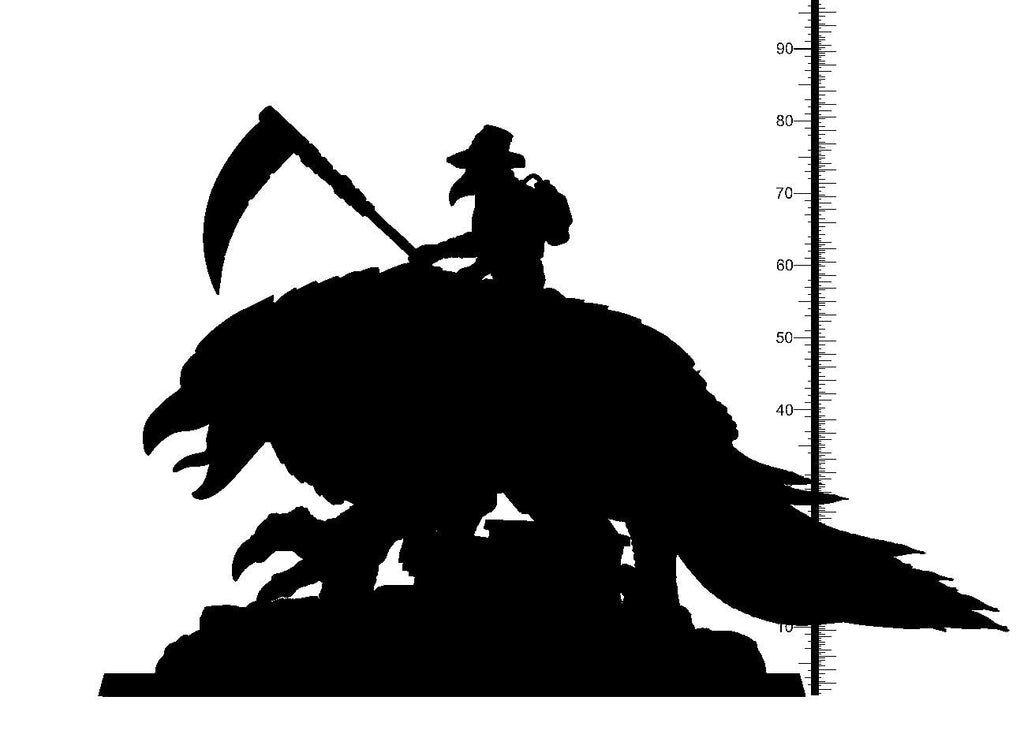 3D Printed Clay Cyanide Grim Flock Factions Tribes Ragnarok D&D