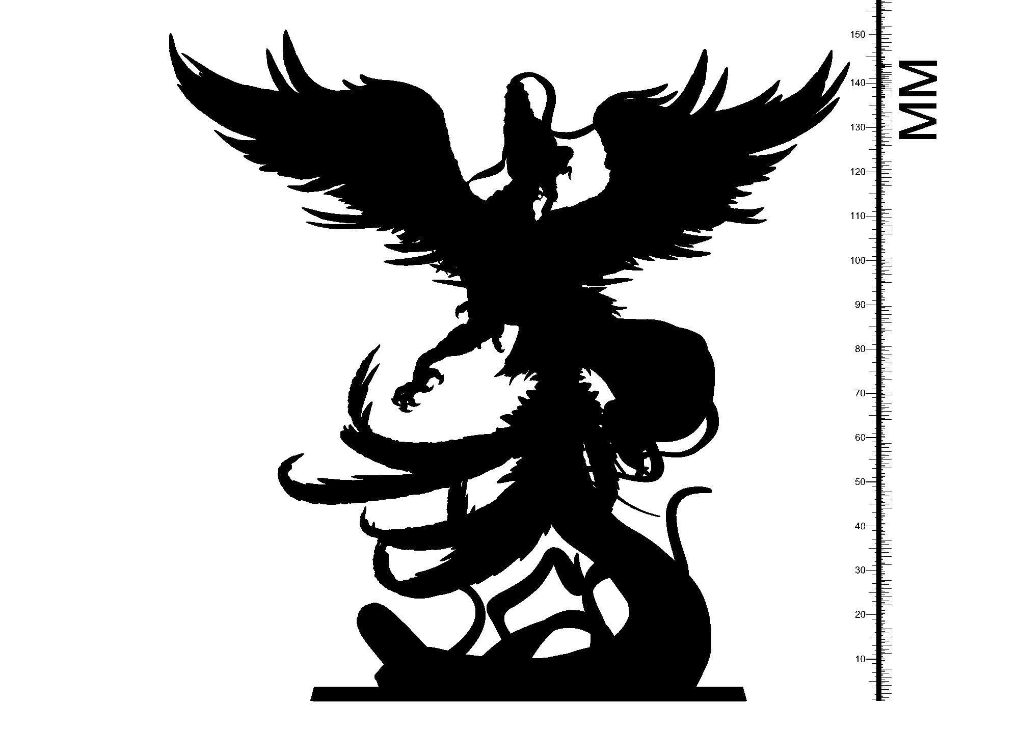 3D Printed Clay Cyanide Inmyeonjo Korean Mythology Ragnarok D&D