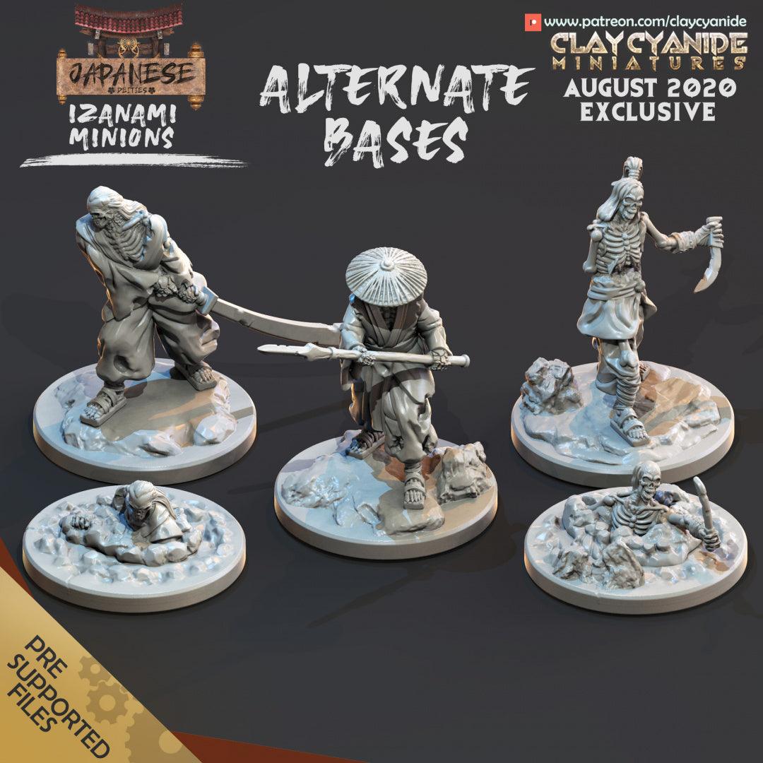 3D Printed Clay Cyanide Izanami Minions Japanese Deities Ragnarok D&D