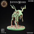 3D Printed Clay Cyanide Jottun Moder Great Old Gods Ragnarok D&D