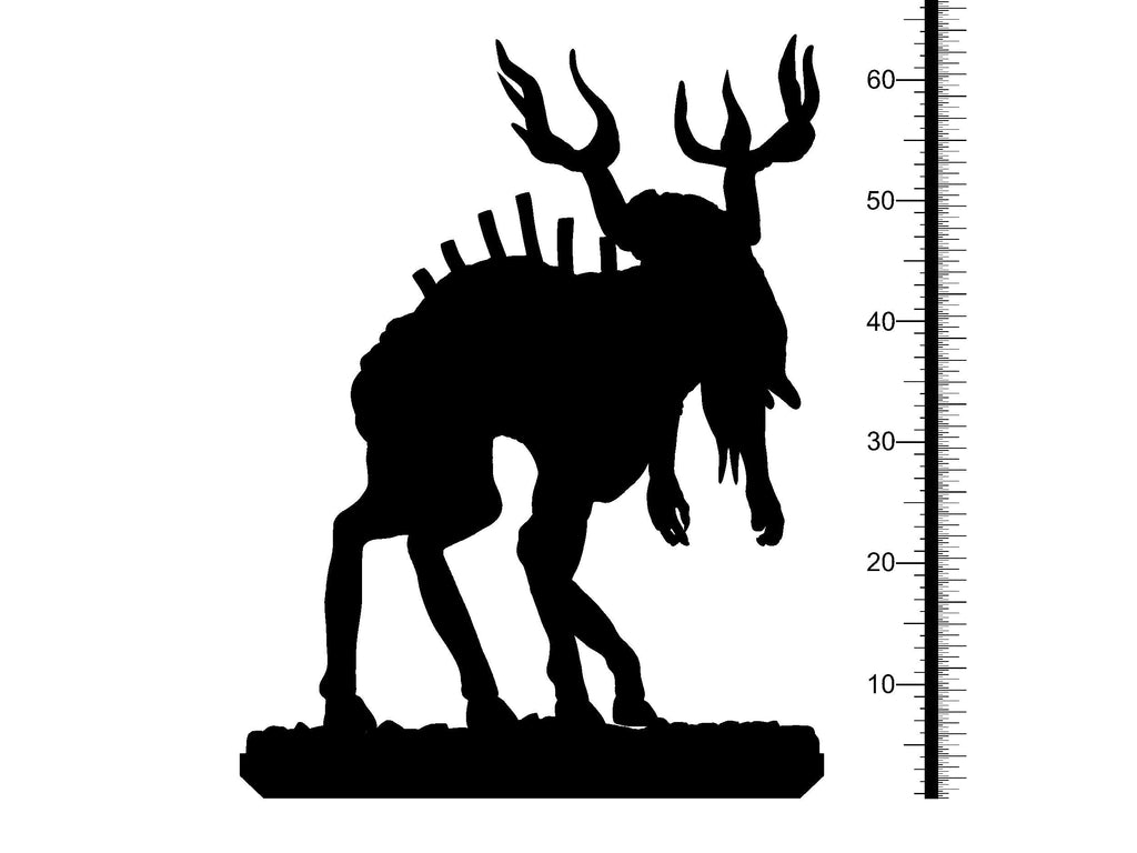 3D Printed Clay Cyanide Jottun Moder Great Old Gods Ragnarok D&D