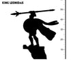 3D Printed Clay Cyanide King Leonidas Greek Mythology Part 2 28 32 mm D&D