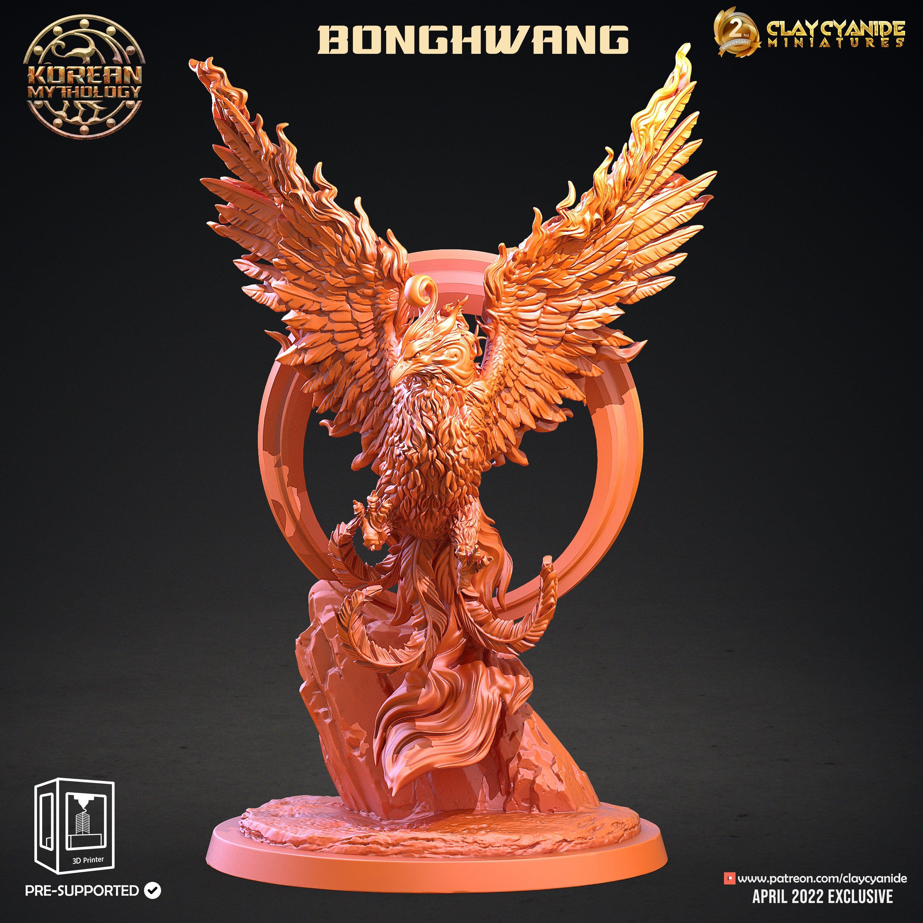 3D Printed Clay Cyanide Korean Mythology Full Set Ragnarok D&D