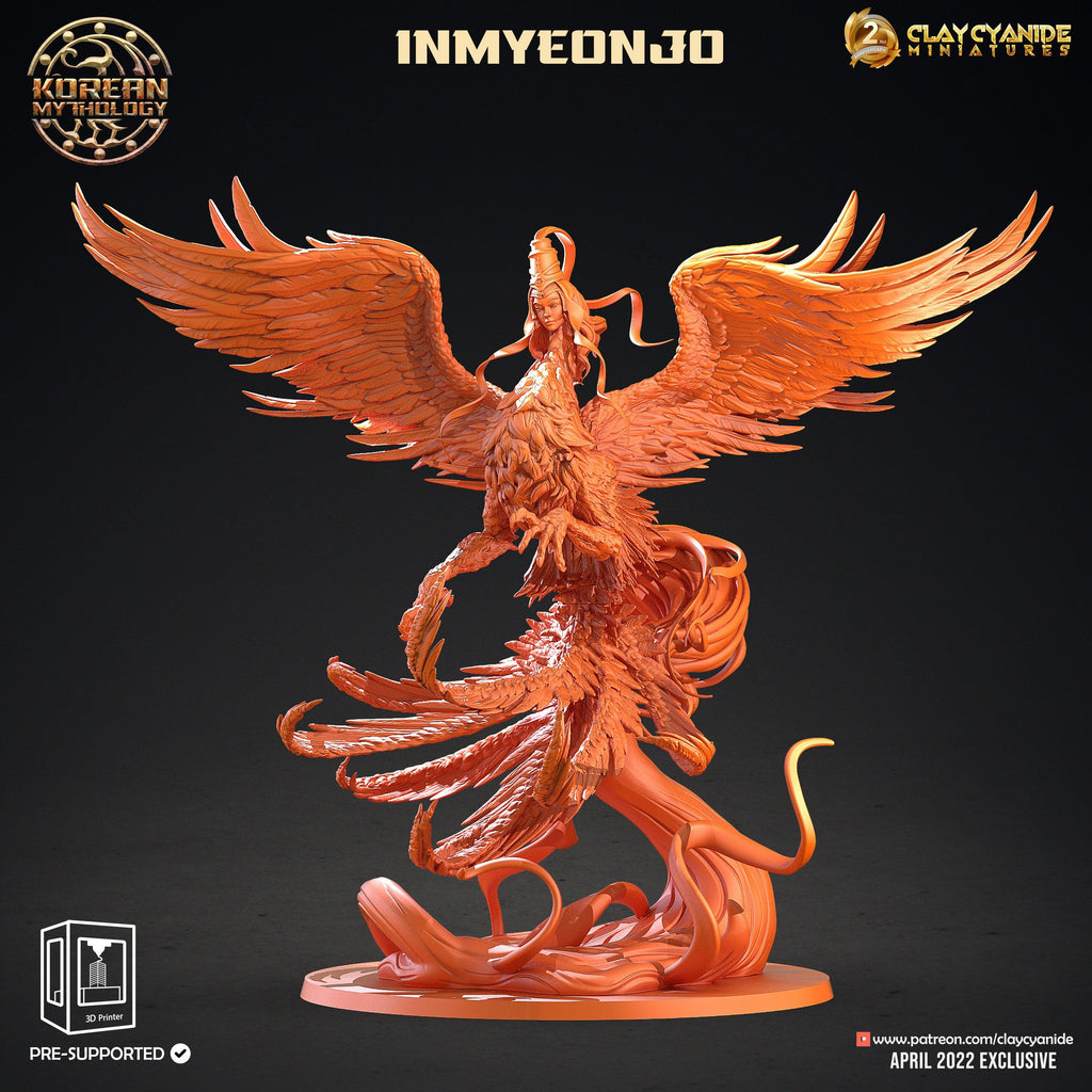 3D Printed Clay Cyanide Korean Mythology Full Set Ragnarok D&D