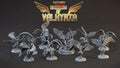 3D Printed Clay Cyanide Maidens of Valkyria Tribes Factions Ragnarok D&D