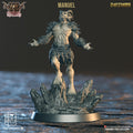 3D Printed Clay Cyanide Manuel Gaueko Euskal Mythology 28 32 mm D&D