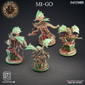 3D Printed Clay Cyanide Mi-go Great Old Gods Ragnarok D&D