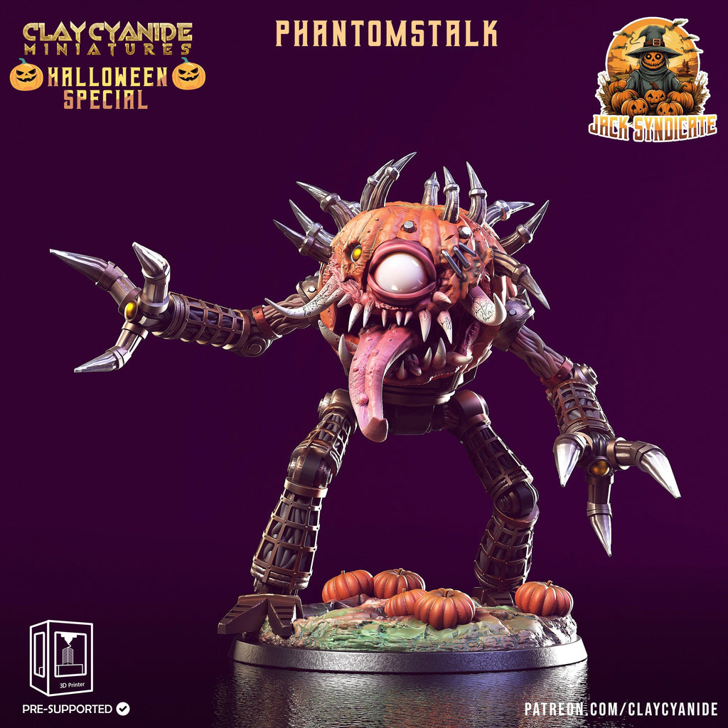 3D Printed Clay Cyanide Phantomstalk The Jack Syndicate Set 28 32 mm D&D