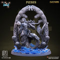 3D Printed Clay Cyanide Pisces Zodics 28mm-32mm Ragnarok D&D