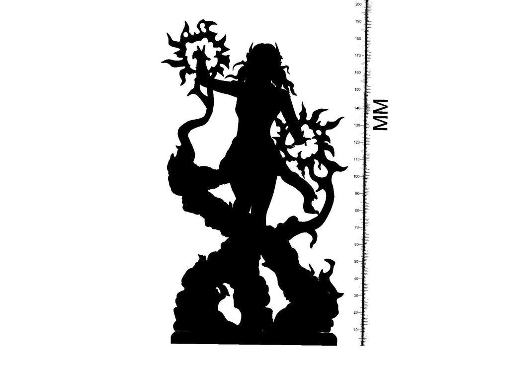 3D Printed Clay Cyanide Scarlet Witch 28mm-32mm Ragnarok D&D
