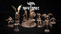 3D Printed Clay Cyanide Sons of Nightmare Tribes Factions Ragnarok D&D