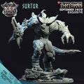 3D Printed Clay Cyanide Surtur Norse Mythology 28 32 mm D&D
