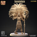3D Printed Clay Cyanide Tescatpiloca Pantheon of Aztecs Ragnarok D&D