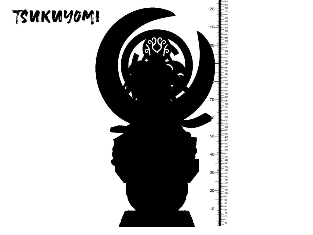 3D Printed Clay Cyanide Tsukuyomi Japanese Deities Ragnarok D&D