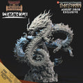 3D Printed Clay Cyanide Watatsumi Japanese Deities Ragnarok D&D