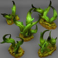 3D Printed Fantastic Plants and Rocks Aggressive Strange Brambles 28mm - 32mm D&D Wargaming