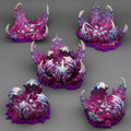 3D Printed Fantastic Plants and Rocks Alien Carnivorous Plants 28mm - 32mm D&D Wargaming