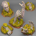3D Printed Fantastic Plants and Rocks Ancient Elven Ruins 28mm - 32mm D&D Wargaming