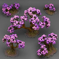 3D Printed Fantastic Plants and Rocks BONSAI CHERRY TREES 28mm - 32mm D&D Wargaming