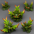 3D Printed Fantastic Plants and Rocks Creepy Bromeliad 28mm - 32mm D&D Wargaming