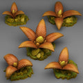 3D Printed Fantastic Plants and Rocks Dangerous Bee Plants 28mm - 32mm D&D Wargaming