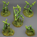 3D Printed Fantastic Plants and Rocks Deadly Molecule Plants 28mm - 32mm D&D Wargaming