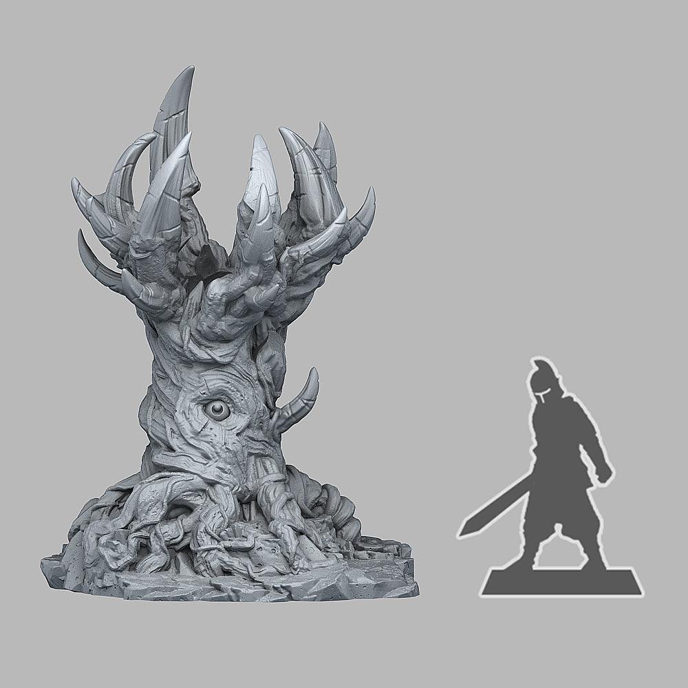 3D Printed Fantastic Plants and Rocks Little Damned Tree 28mm - 32mm D&D Wargaming