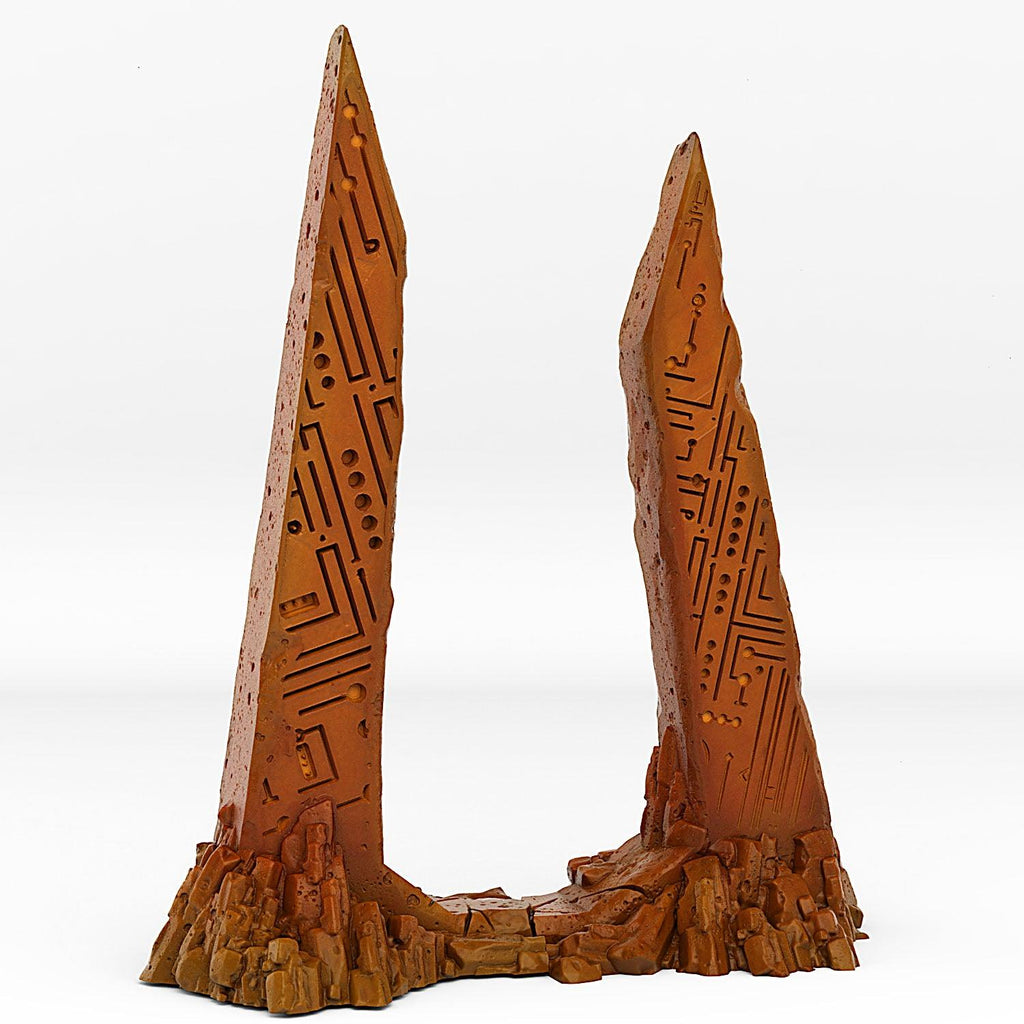 3D Printed Fantastic Plants and Rocks Mars Portal With Its Strange Cloud Effect 28mm - 32mm D&D Wargaming