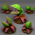 3D Printed Fantastic Plants and Rocks Massive Carnivorous Plants 28mm - 32mm D&D Wargaming