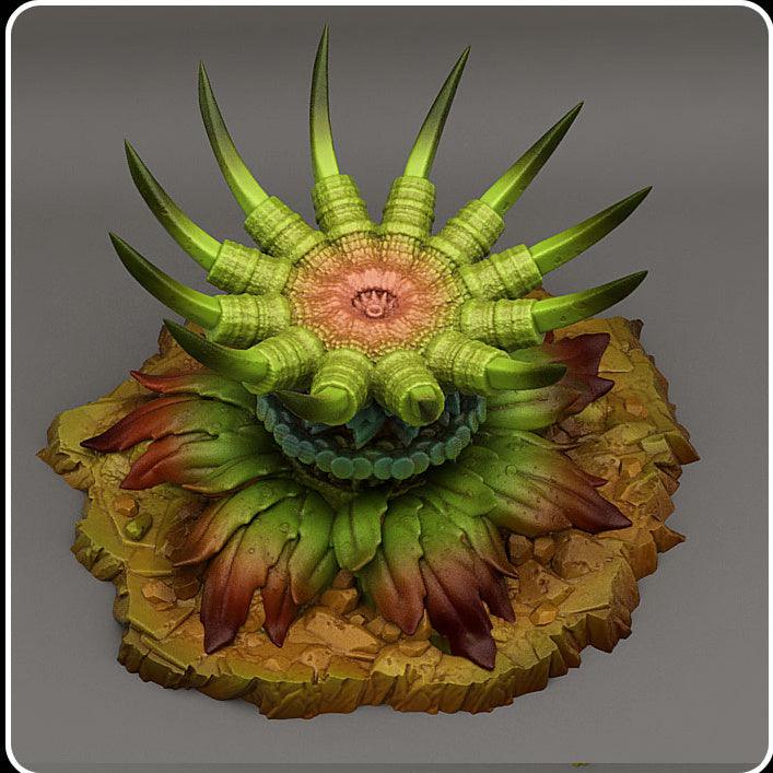 3D Printed Fantastic Plants and Rocks Ocean Sea Terrain Set 28mm - 32mm D&D Wargaming