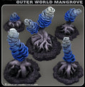 3D Printed Fantastic Plants and Rocks Outer World Mangrove 28mm - 32mm D&D Wargaming