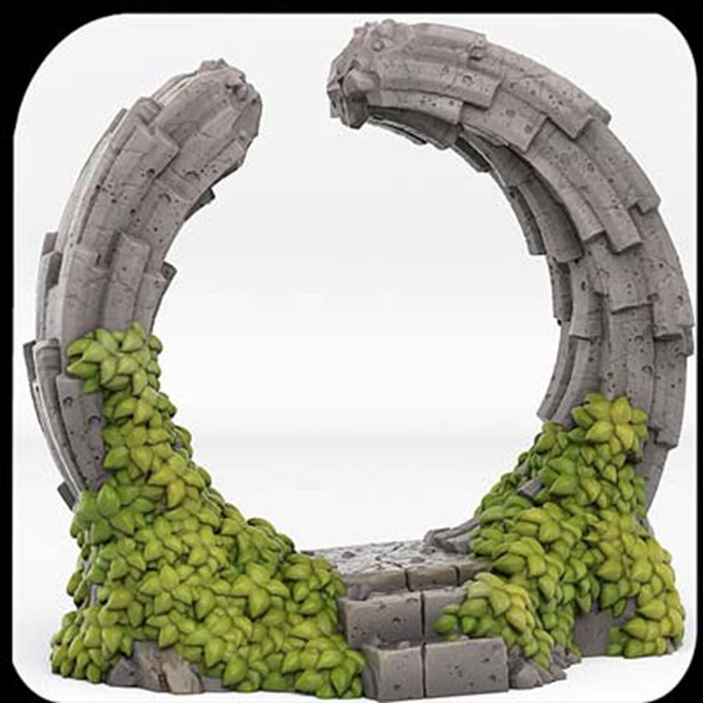 3D Printed Fantastic Plants and Rocks Pandora Portal With Its Water Vortex Effect 28mm - 32mm D&D Wargaming