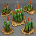 3D Printed Fantastic Plants and Rocks Poisonous Feeler Cactus 28mm - 32mm D&D Wargaming