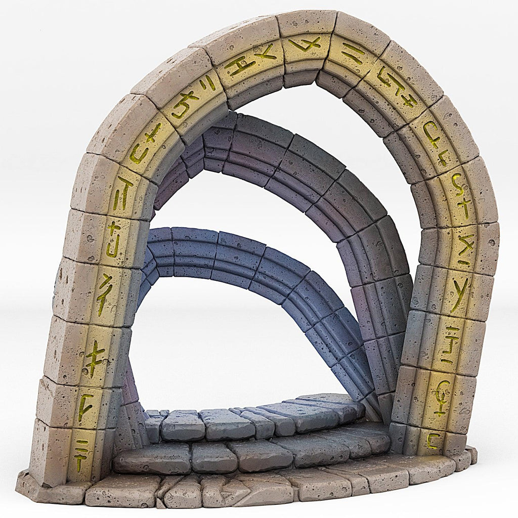 3D Printed Fantastic Portals and Effects Celestial Portal 28mm - 32mm D&D Wargaming