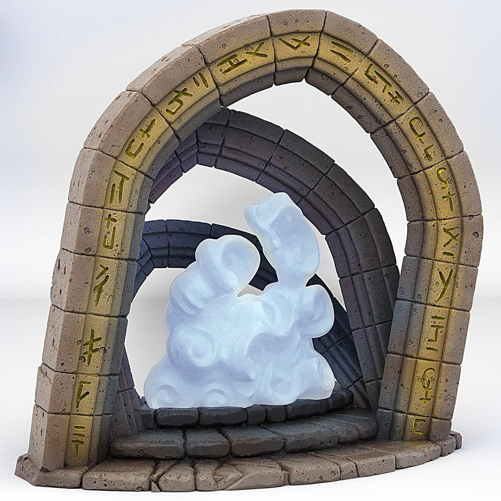 3D Printed Fantastic Portals and Effects Celestial Portal 28mm - 32mm D&D Wargaming