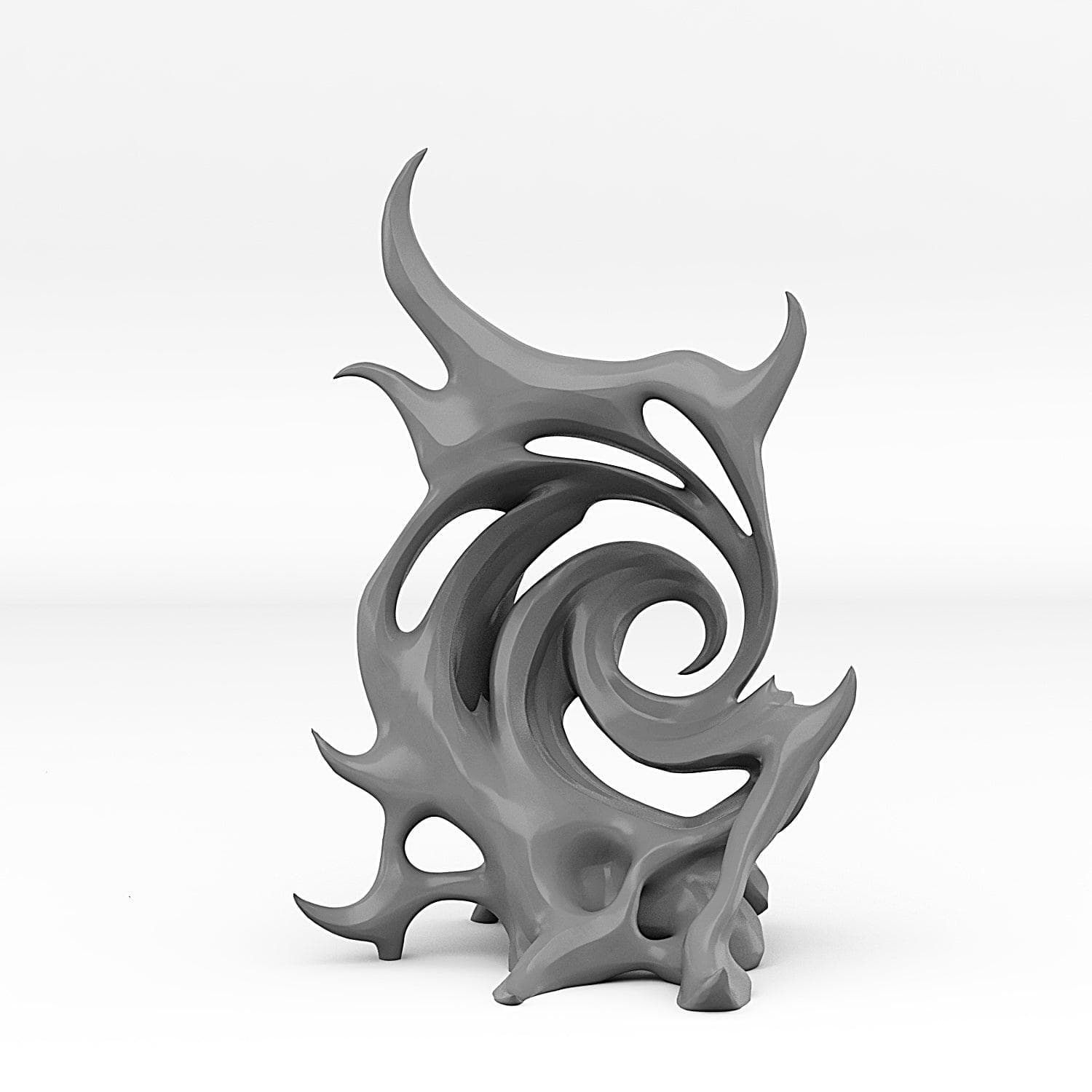 3D Printed Fantastic Portals and Effects Creepy Forest Portal 28mm - 32mm D&D Wargaming