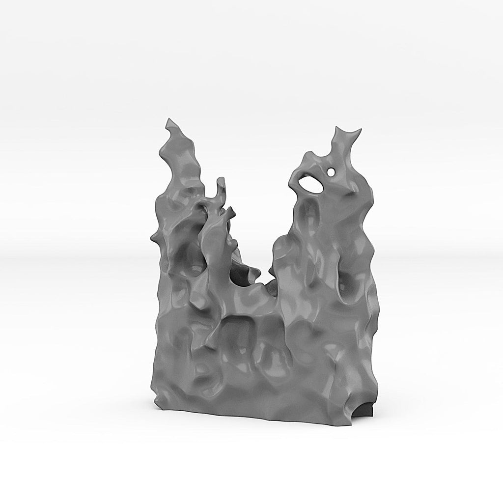 3D Printed Fantastic Portals and Effects Dungeon Entrance Portal 28mm - 32mm D&D Wargaming
