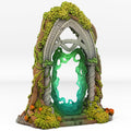 3D Printed Fantastic Portals and Effects Elfic Portal 28mm - 32mm D&D Wargaming