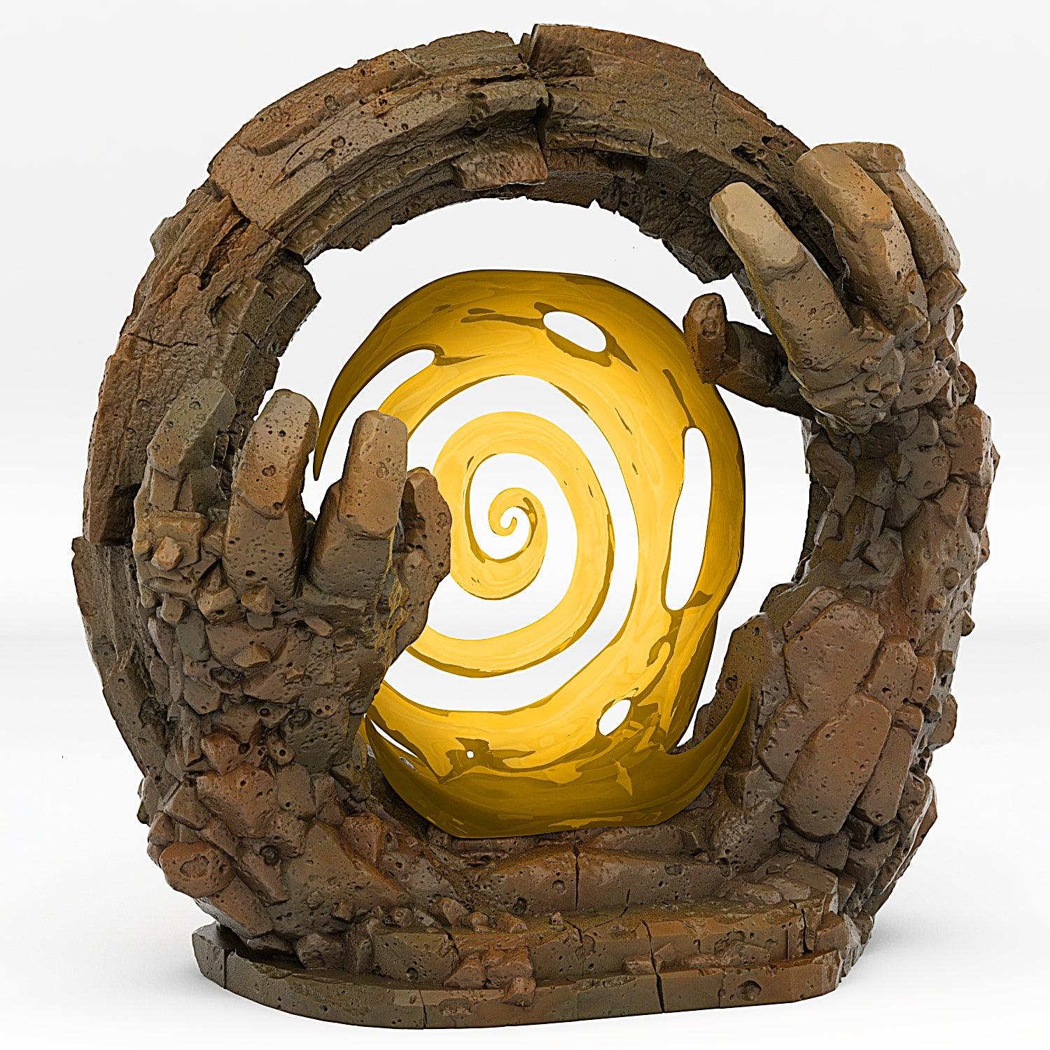 3D Printed Fantastic Portals and Effects Golem Portal 28mm - 32mm D&D Wargaming