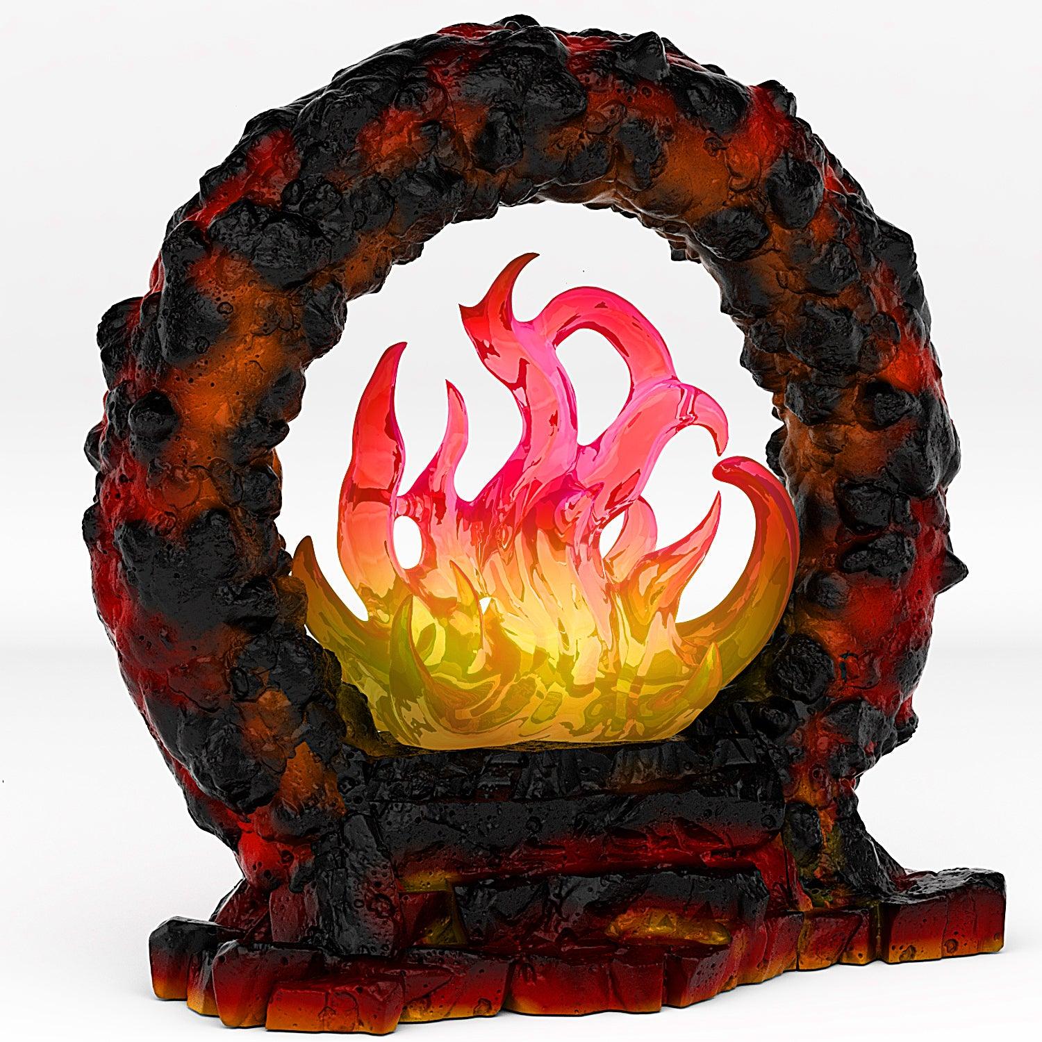 3D Printed Fantastic Portals and Effects Lava Portal 28mm - 32mm D&D Wargaming