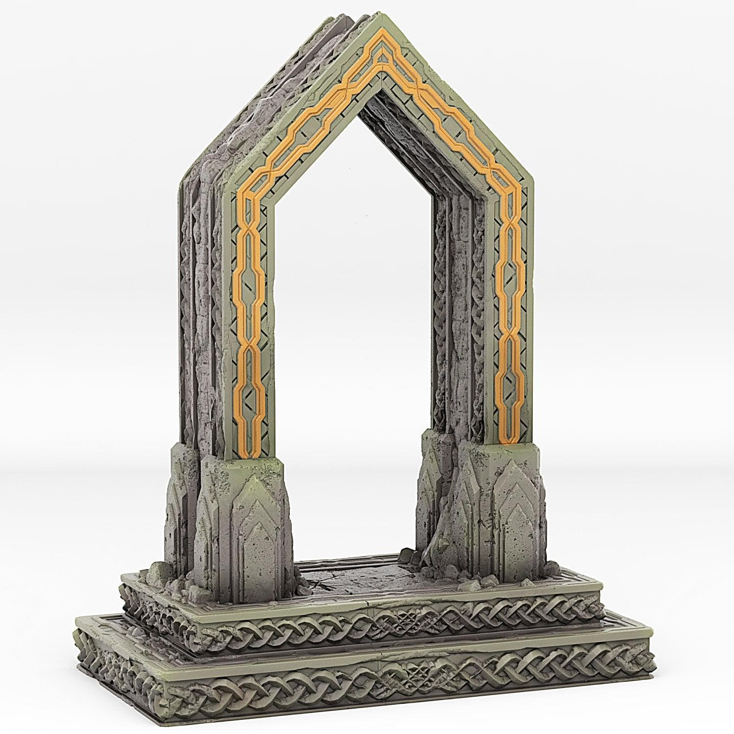 3D Printed Fantastic Portals and Effects Moria Portal 28mm - 32mm D&D Wargaming